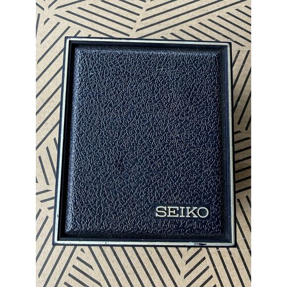Vintage Seiko 6533-8019 Quartz Day Date Gold Tone Men’s Watch Box Runs Speidel main image 15